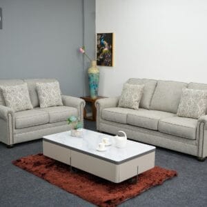Ishwar Interior Atlanta 3+2 Seater American Fabric Sofa Set