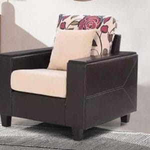 Ishwar Interior Penang Single-Seater Malaysian Fabric Sofa