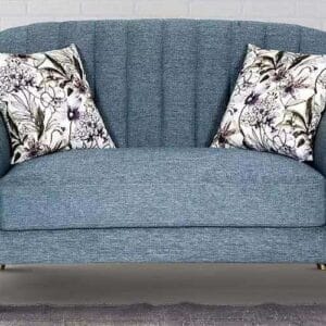 Ishwar Interior Venice 2-Seater Italian Fabric Sofa - Elegant & Comfortable