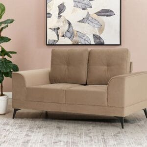 Ishwar Interior Ipoh Two-Seater Sofa with Malaysian Fabric Comfort