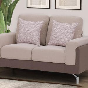 Ishwar Interior Milan Italian Fabric Two-Seater Sofa - Stylish Comfort