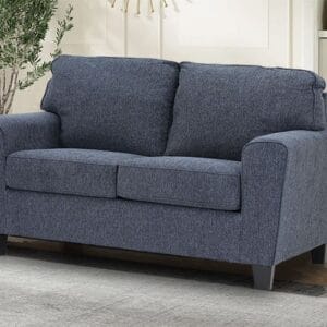 Ishwar Interior Latina Italian Fabric Two-Seater Sofa - Stylish Comfort