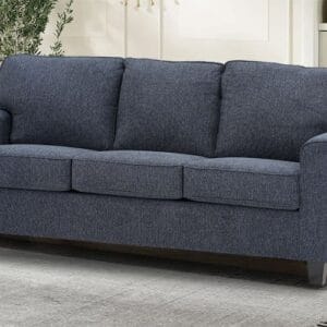Ishwar Interior Latina Italian Fabric Three-Seater Sofa - Stylish Comfort