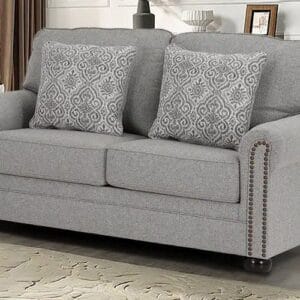 Ishwar Interior Atlanta Two-Seater American Fabric Sofa in Elegant Design
