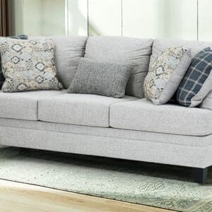 Ishwar Interior Texas American Fabric Three-Seater Sofa - Elegant Comfort