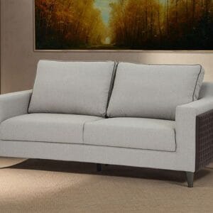 Ishwar Interior Naples 3-Seater Sofa in Italian Fabric - Stylish Comfort