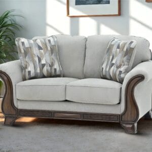 Ishwar Interior Amber Fabric Sofa for Two - Stylish Comfort